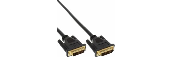 DVI-D 24+1 Dual Link plug/plug