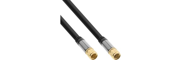 Satellite cable F-connector