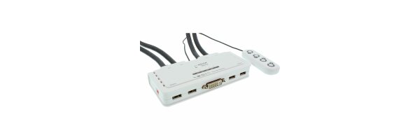KVM switches with cable