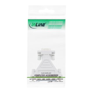 InLine Serial AT-Adapter 25 Pin female to 9 Pin Sub-D male