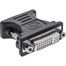 InLine® DVI-A Adapter, Analog 24+5 Buchse auf 15pol HD Stecker (VGA)