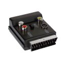 InLine® Scart Adapter Scart male to female 3x RCA + S-VHS video