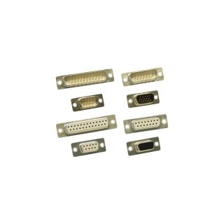 InLine® Serial DB9 female soldering plug