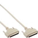 InLine® Serial Extension Cable 37 Pin DB37 male to male direct 2m