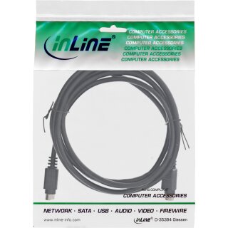 InLine® S-VHS Video Cable 4 Pin male to male 2m