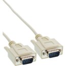 InLine® Serial Cable DB9 male to male direct 2m