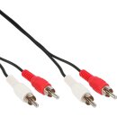 InLine® Audio Cable 2x RCA male to male 5m