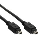 InLine® FireWire Kabel, IEEE1394 4pol Stecker /...