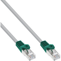 InLine® Crossover PC to PC Patch Cable F/UTP Cat.5e grey 10m