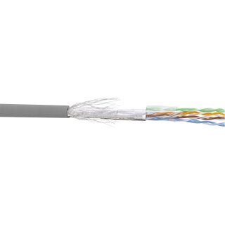 InLine® Patch Cable SF/UTP Cat.5e AWG26 CCA PVC 100m