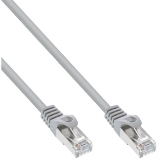 InLine® Patch Cable F/UTP Cat.5e grey 25m