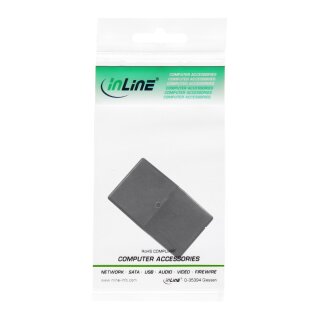 InLine® Modular Kupplung, RJ12 Buchse / Buchse