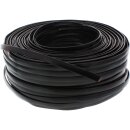 InLine® Modular Cable 8 Wire Ribbon Cable 100m Ring black