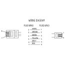 InLine® Modular Cable RJ45 8P6C to RJ12 6P6C male to...