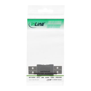InLine® USB 2.0 Adapter, Stecker A auf Stecker A