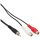 InLine® Audio Cable RCA male to 2x RCA female 0.2m