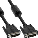 InLine® DVI-I Cable 24+5 male to male Dual Link 1.8m