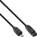 InLine® FireWire 400 to 800 1394b Cable 4 to 9 Pin...
