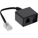 InLine® TAE adaptor cable RJ45 male to TAE-N &...