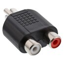 InLine® Audio Adapter RCA male to 2x RCA female