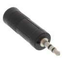 InLine® Audio Adapter 3.5mm male to 6.3mm Stereo female