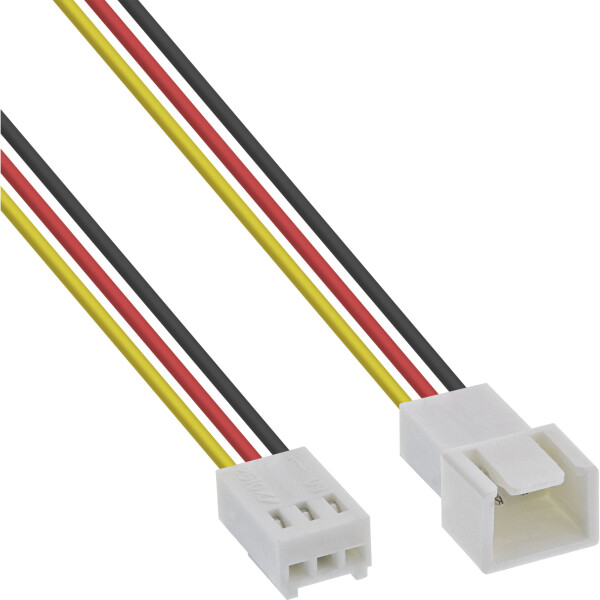 InLine® Fan Cable Extension 3 Pin Molex male to female length 60cm