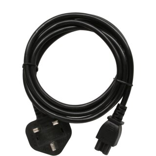 InLine Power Cable for Notebook England 3 Pin coupling 2m