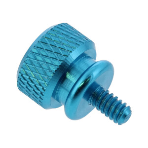 InLine® Thumbscrews for enclosures, aluminium, blue,...