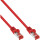 InLine® Patch Cable S/FTP PiMF Cat.6 250MHz PVC copper red 1m