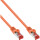 InLine® Patchkabel, S/FTP (PiMf), Cat.6, 250MHz, PVC, Kupfer, orange, 3m