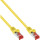 InLine® Patch Cable S/FTP PiMF Cat.6 250MHz PVC copper yellow 7.5m