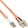 InLine® LWL Duplex Kabel, LC/SC, 50/125µm, OM2, 10m