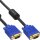 InLine® S-VGA Kabel Premium, 15pol HD Stecker / Stecker, schwarz, 5m