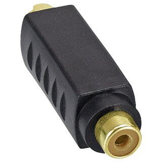 InLine S-Video Adapter active 4 Pin male to RCA female gold plated