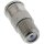 InLine® Adapter F-Quick male SAT to F female SAT