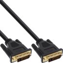 InLine® DVI-D Cable Premium 24+1 male to male Dual Link gold plated 3m