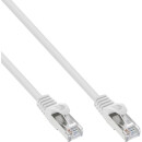 InLine® Patch Cable SF/UTP Cat.5e white 2m