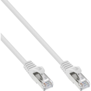 InLine® Patch Cable SF/UTP Cat.5e white 30m