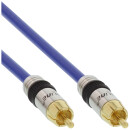 InLine® Premium RCA Audio Cable 1x RCA male to male gold plated 5m