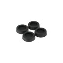 InLine® Rubber Feet for PC and Server Casings 4 Pack black