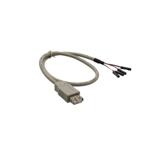 InLine USB 2.0 Adapter Cable USB Type A female to Pin Header male 40 cm