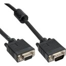 InLine® S-VGA Extension Cable 15HD male to female black 1m
