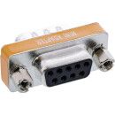 InLine® Null Modem Adapter DB9 Pin male to female