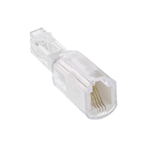 InLine® Twist-Stop for telephone receiver 4P4C male...