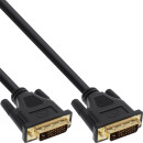 InLine® DVI-D Cable Premium 24+1 male to male Dual Link gold plated 1.5m