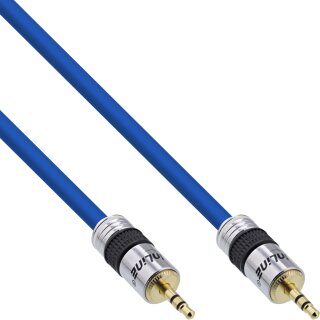 InLine® Klinken-Kabel PREMIUM, 3,5mm Stecker / Stecker, 15m