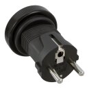 InLine® Travel Adapter Type F to I German to...