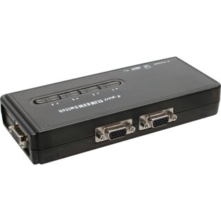 InLine® KVM Switch, 4-fach, USB