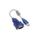 InLine® USB to Sub-D 9 Pin Serial Adapter Cable Premium