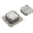 InLine® Cat.6 Connection Box 2x RJ45 female to...
